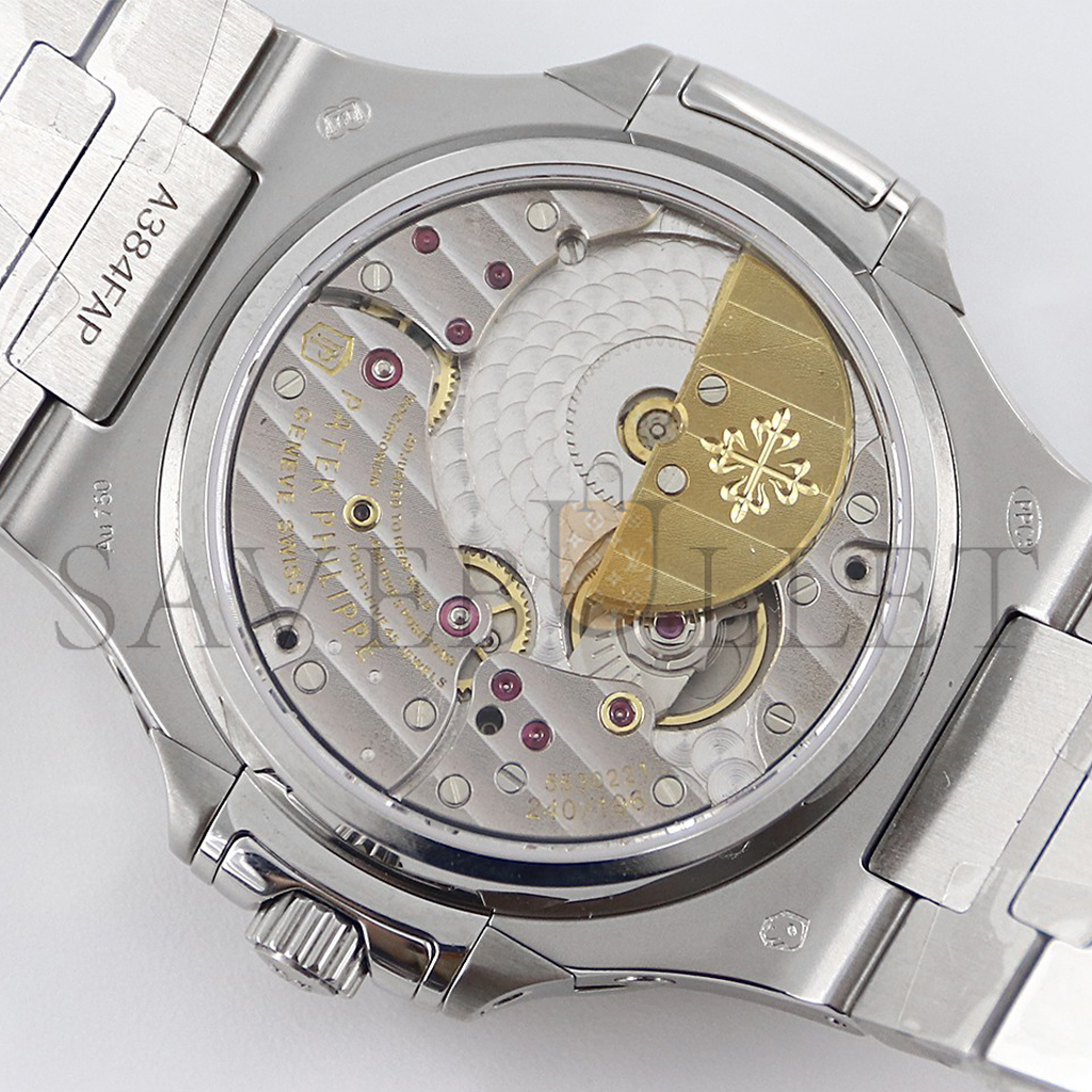 PATEK PHILLIPE NAUTILUS GREY DIAL WITH DIAMOND BEZEL IN STEEL 40MM WATCH 5740/1G-001